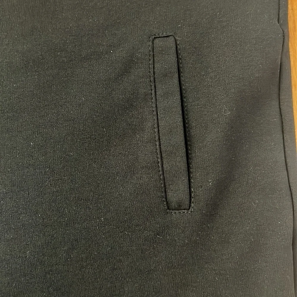 Joan Vass New York Black Stretch Pull On Pants XS - Picture 2 of 4